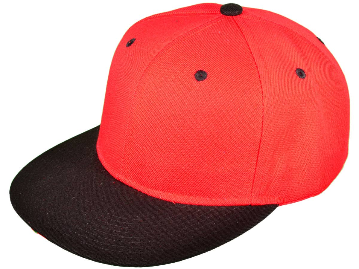 Buck Wholesale - Vente Casquette à visière plate – unisexe - Casquettes snapback unies à visière plate style vintage30