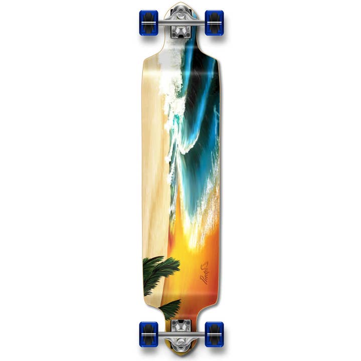 Yocaher Longboard complet Drop Down - Plage pour la vente par Yocaher Skateboards