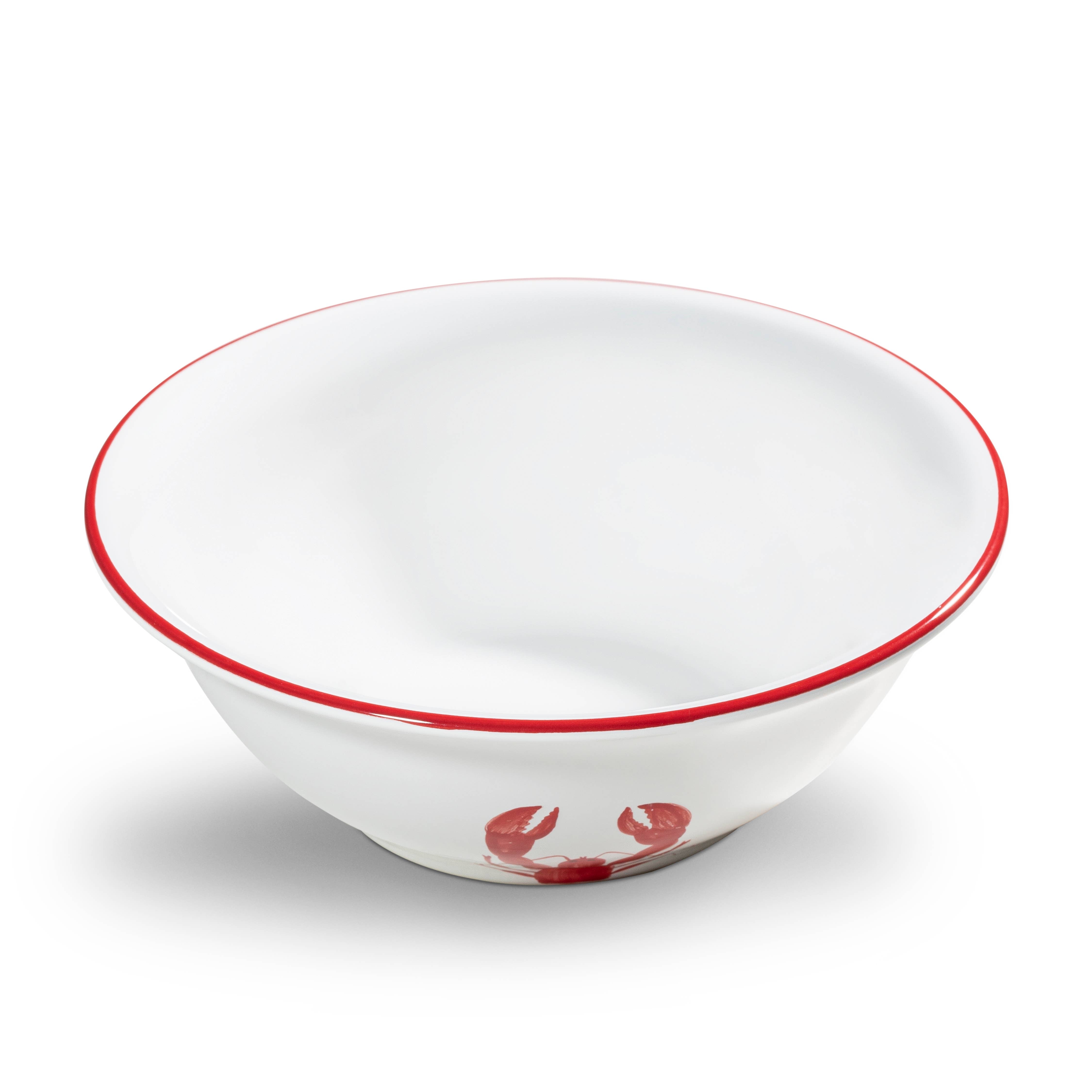 Gmundner Keramik Handels GmbH - Vendita all'ingrosso Insalatiera - Ciotola per insalata estiva Westwing Edition con aragosta Ø 20 cm0