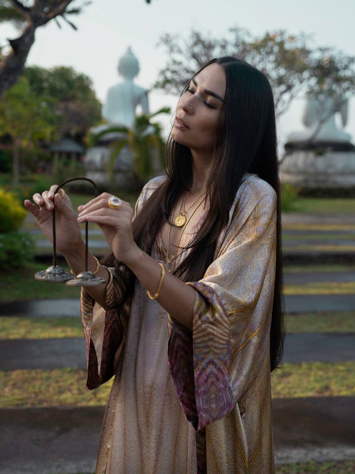 Kwan Yin Classic Kimono for wholesale by Miramaya