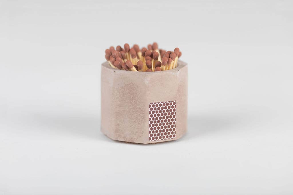 Tenn Prairie - Wholesale Match Holder - Concrete Match Holder – Modern Design with 2-Inch Safety Matches22