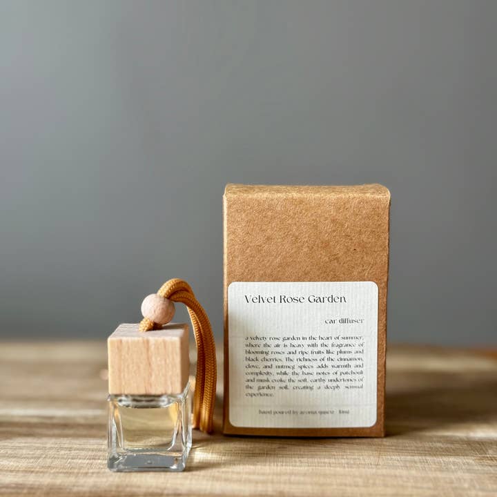 Samtrosengarten | Luxus-Autoduft-Diffusor für den Großhandel von Aroma Quartz Trade