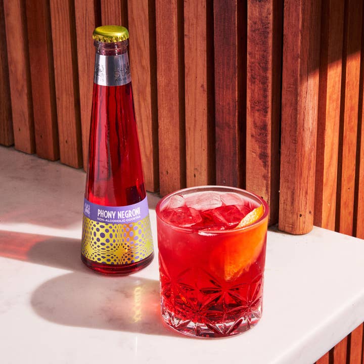 St. Agrestis - Wholesale Non-Alcoholic Aperitif/Mocktail - St. Agrestis Non-Alcoholic Phony Negroni®.