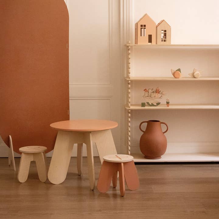 Taburete de madera para niños X terra para venta al por mayor de Babai