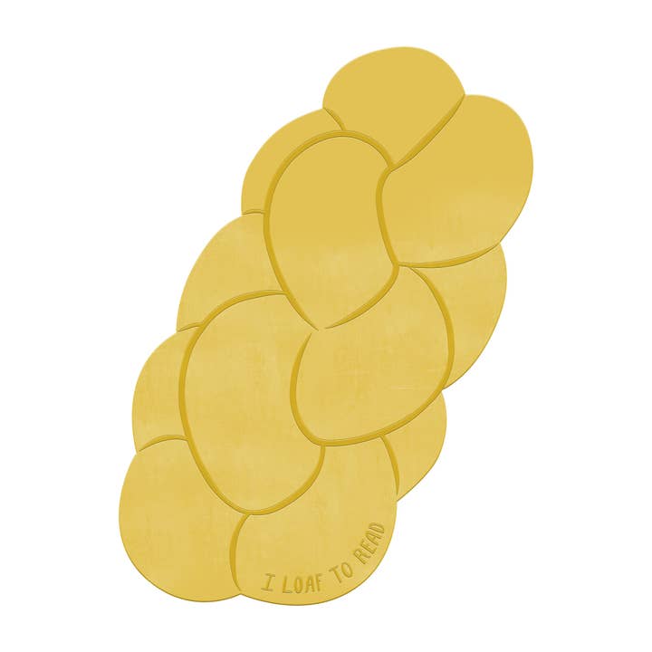 Marcador de livro de latão Challah Bread por atacado de Pineapple Sundays Design Studio