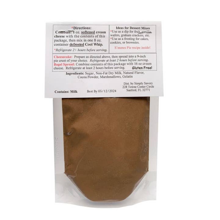 Simply Savory - Wholesale Dip - S'mores Dessert Mix2