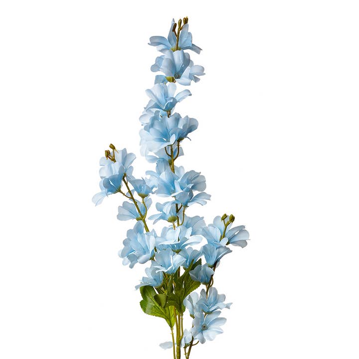Flor Artificial 100 cm Azul Plástico para venta al por mayor de Clayre & Eef