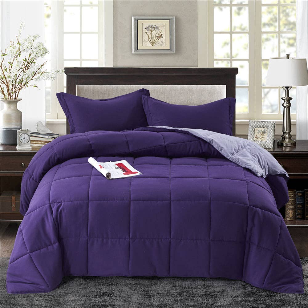 HIG - Wholesale Bedding Set - All Season Lightweight Down Alternative Comforter Set37