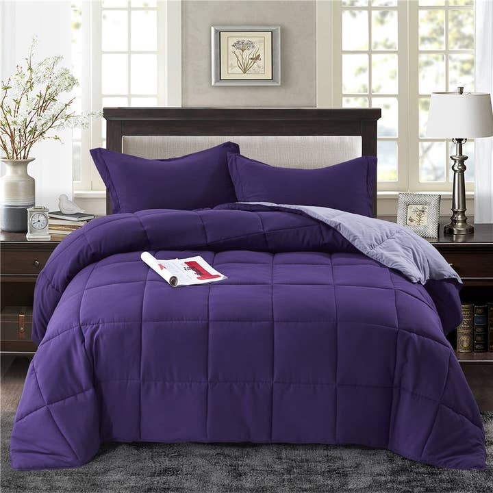 HIG - Wholesale Bedding Set - All Season Lightweight Down Alternative Comforter Set37