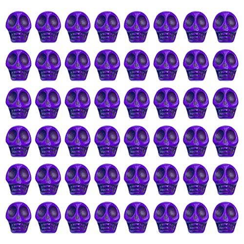 Mandala Crafts - Vendita all'ingrosso Perline - Mandala Crafts - Perline a forma di teschio intagliate in howlite per la creazione di gioielli, teschi piccoli per artigianato, perline a forma di teschio sfuse, per bracciali, distanziatori13