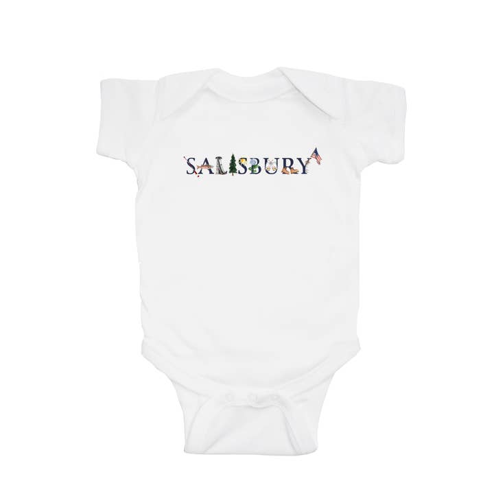 Tina Labadini Designs - Wholesale Bodysuit (Non-Footed) - Baby - salisbury baby snap up short sleeve