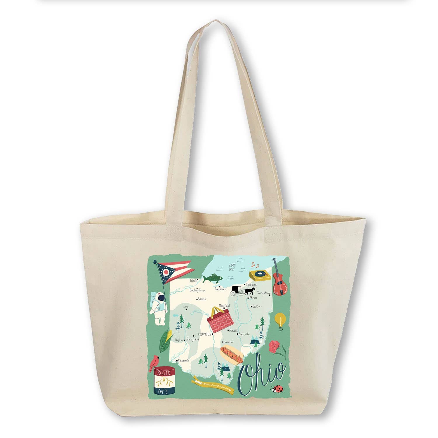 Works of Heart - Wholesale Tote Bag - Unisex - Home State Home: Canvas Totebag33
