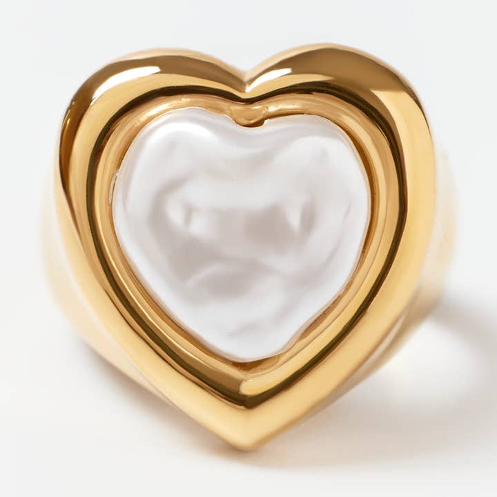 Anillo de corazón para venta al por mayor de GLAM & GLORY Jewels made with love