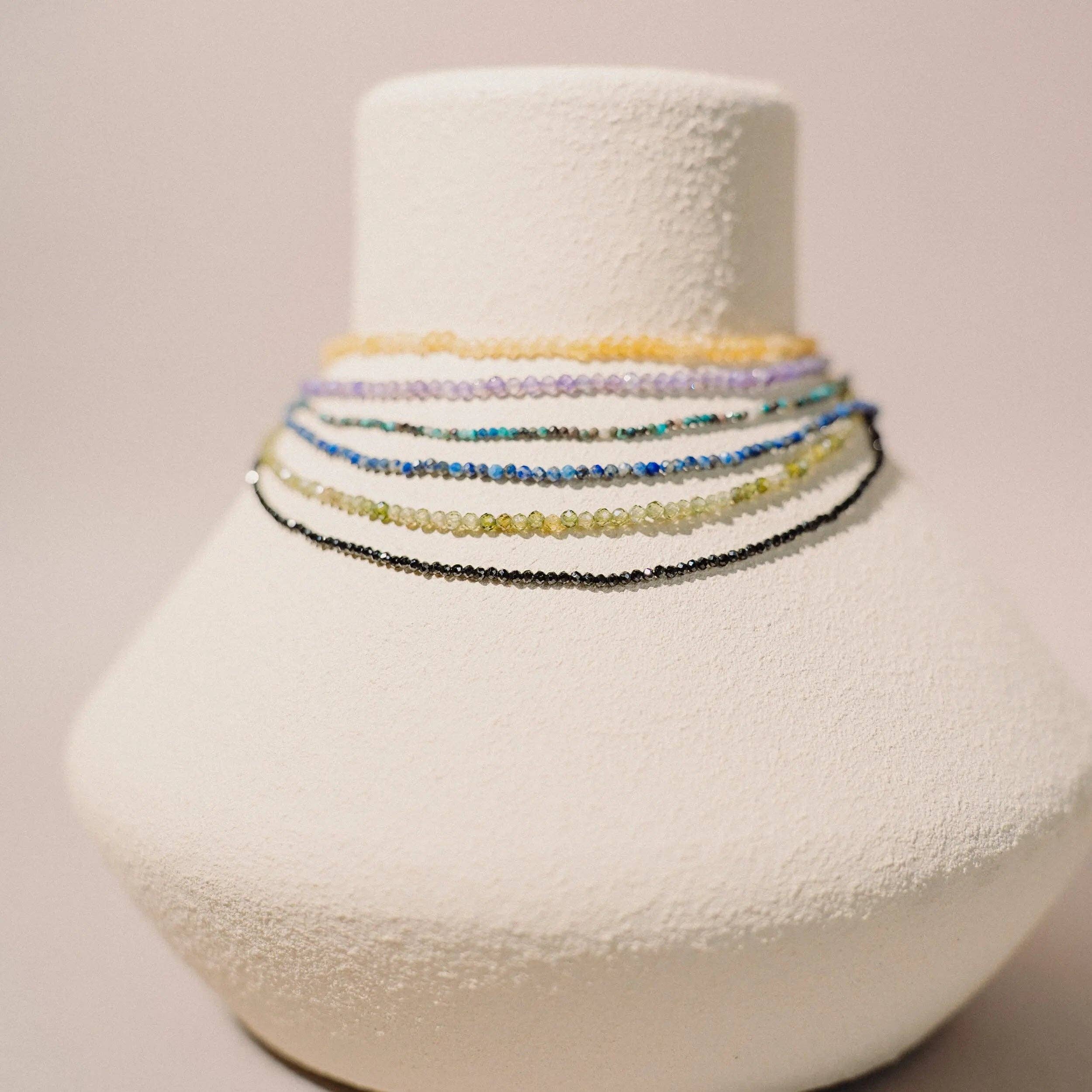 PHOEBE´S - Wholesale Pendant/Charm Necklace - Collar de piedras preciosas, collar de cristal en capas2