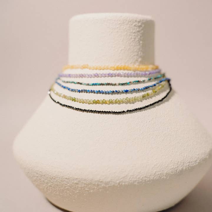 PHOEBE´S - Wholesale Pendant/Charm Necklace - Collar de piedras preciosas, collar de cristal en capas2