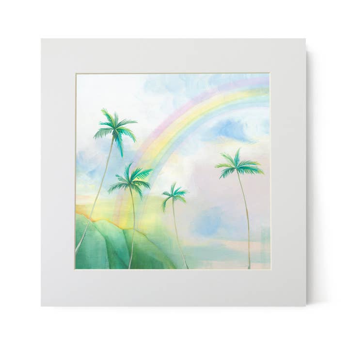 Under The Rainbow Print for wholesale by Lauren Roth Art