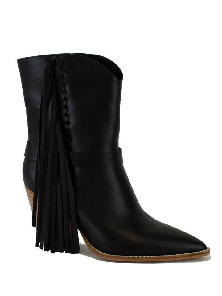 Bota Ocidental com Detalhe de Franjas AUTUMN-16 por atacado de BEAST FASHION