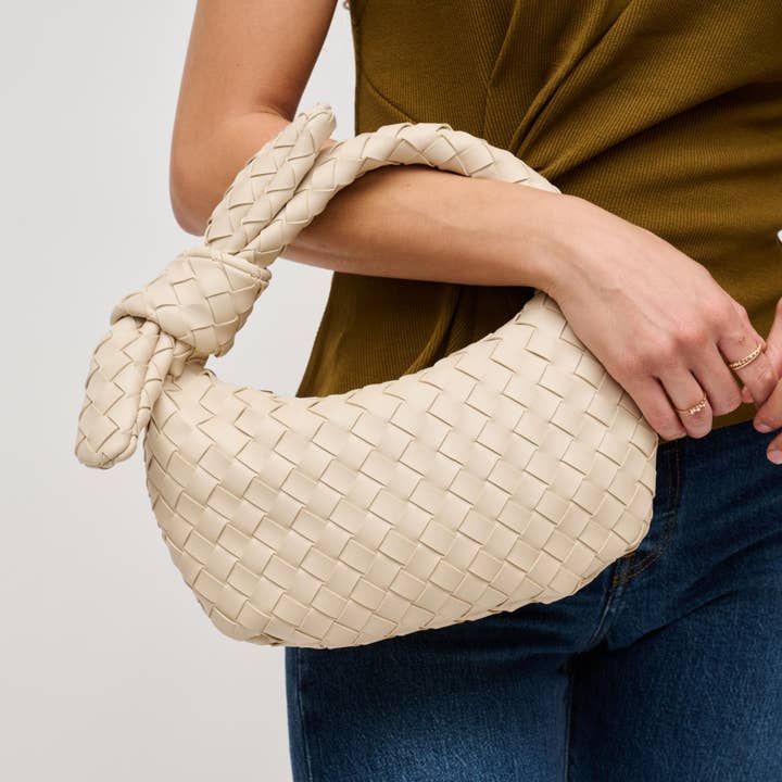 Urban Expressions - Wholesale Clutch Bag - Women's - Lizbeth Woven Knot Clutch