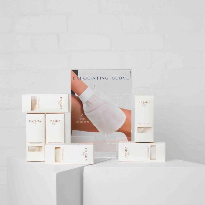 Patara Life - Wholesale Exfoliating gloves/mitts - 6 Pack - Patara Life Exfoliating Gloves (ideal for retail customers)0