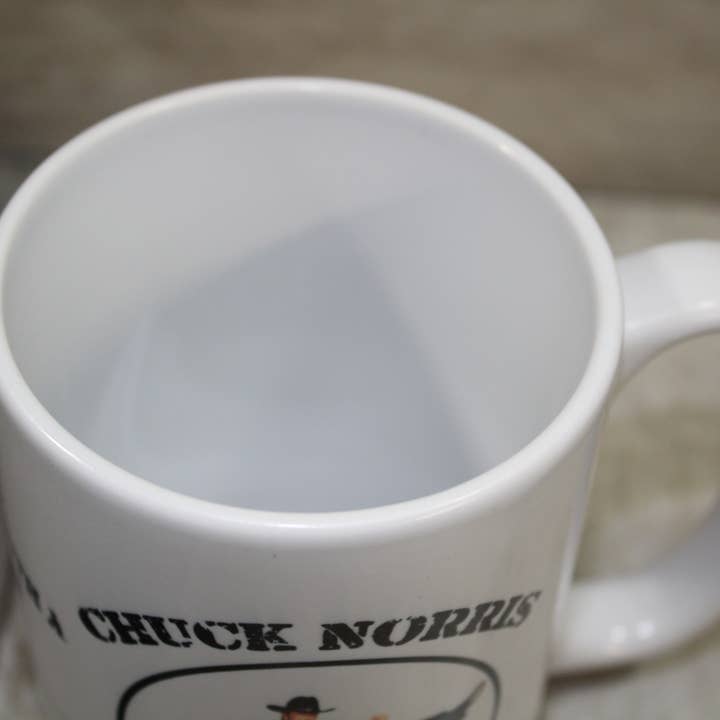 Raven Design - Wholesale Coffee Mug - Chuck Norris Inspired Funny 15oz coffee Cup3