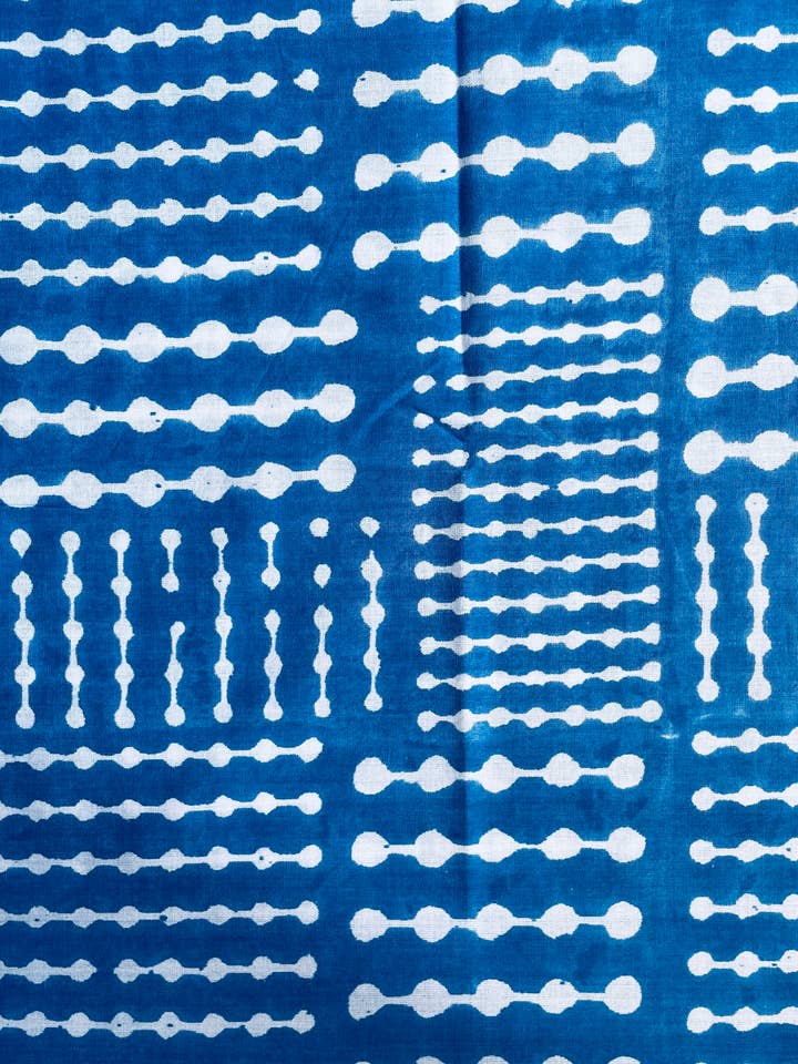 Block Print Tote Bag - BG013 for wholesale by Kirei