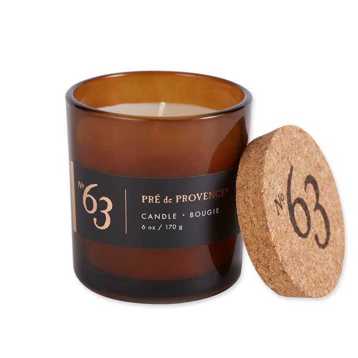 European Soaps - Wholesale Jar/Filled Candle - Men's 63 Candle (170g)