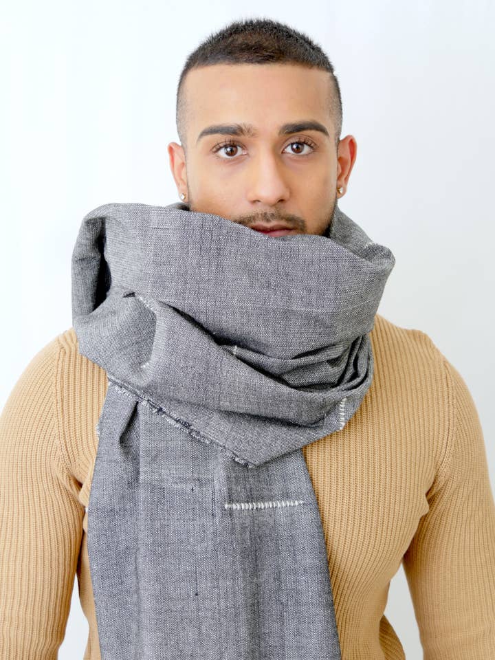 The Timbuktu Scarf Black for wholesale by Memod