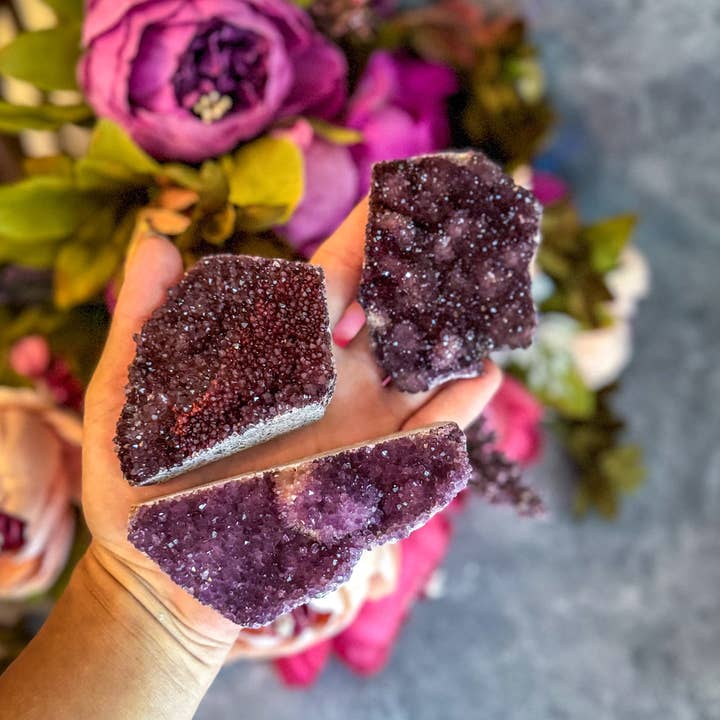 Mandala Gems - Wholesale Spiritual Stone/Crystal - RARE Turkish Amethyst Clusters From Alacam Mine, Turkey