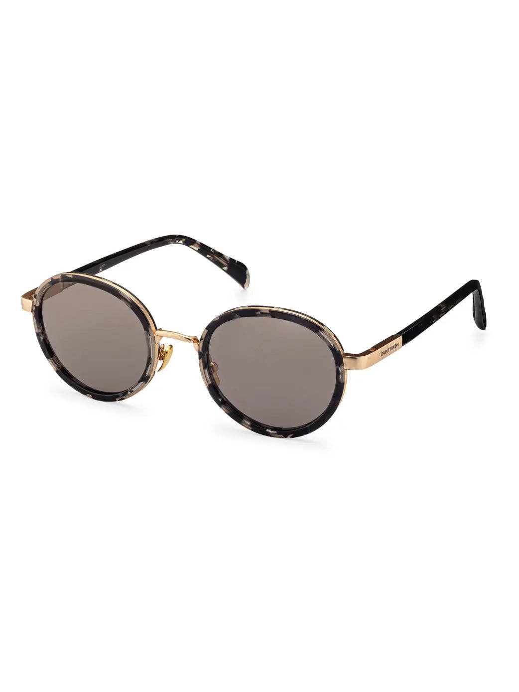 Saint Owen - Wholesale Sunglasses - Women's - RIVER Black Tortoise | Gold3