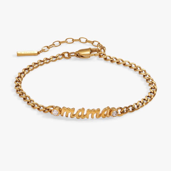 Mama Curb Chain Bracelet for wholesale by Alex and Ani
