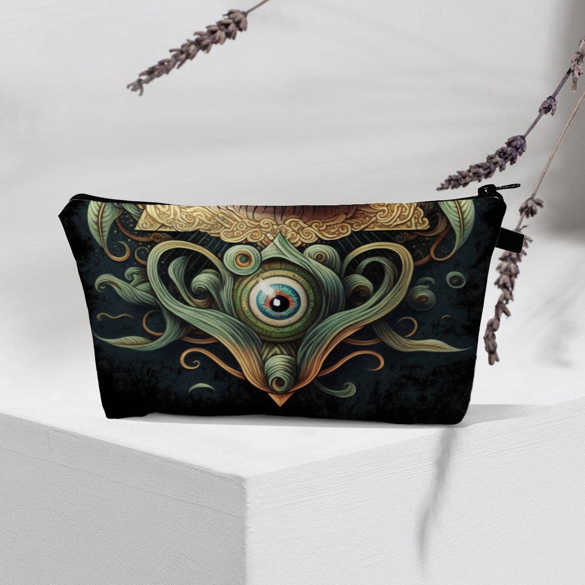 pinkblu02 - Wholesale Make-up tas/toilettas - Damesmode Boze Oog Draagbare Cosmetica Tas27