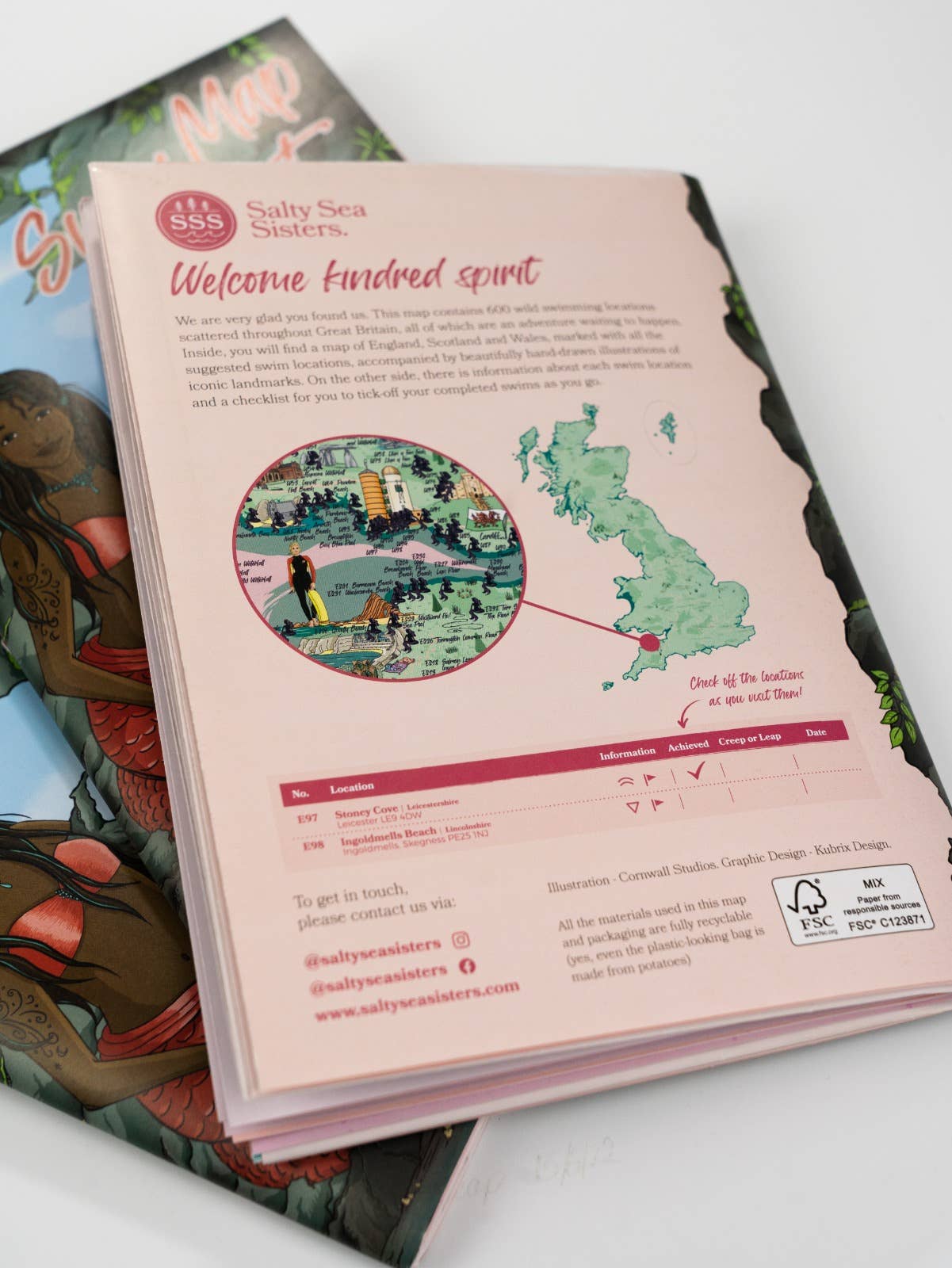 Salty Sisters – Großhandel Crafts, Hobbies & DIY – Schwimmkarte von Großbritannien1