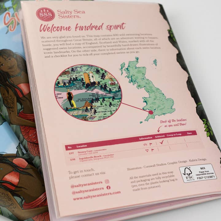 Salty Sisters – Großhandel Crafts, Hobbies & DIY – Schwimmkarte von Großbritannien1
