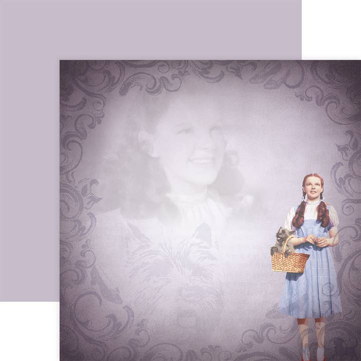 Paper House Productions - Wholesale Scrapbook - Dorothy - Wizard of Oz Double Sided Paper