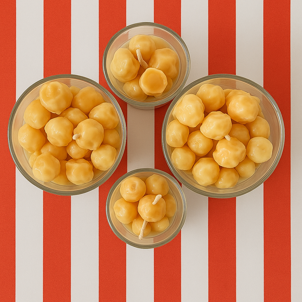 Threekind Candle Company - Wholesale Novelty Candle - Caramel Popcorn0