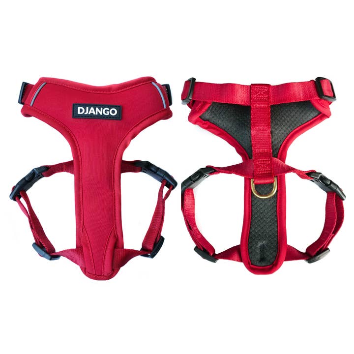 Adventure Dog Harness - Crimson Red for wholesale by DJANGO