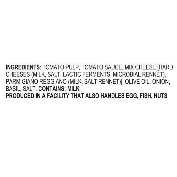 Fine Italian Food - Wholesale Sauce - Mantova Italian Margherita Pizza Sauce, 12.5 oz