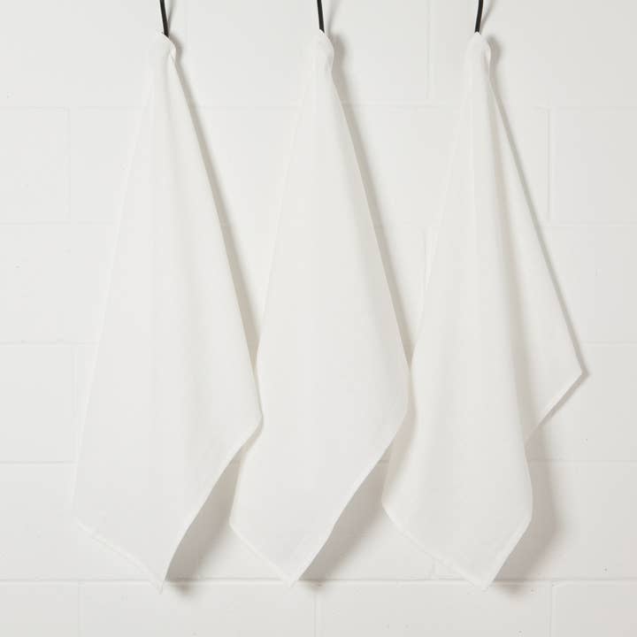 Unbleached Cotton Bakers Floursack Dishtowels Set of 3 for wholesale by Now Designs by Danica