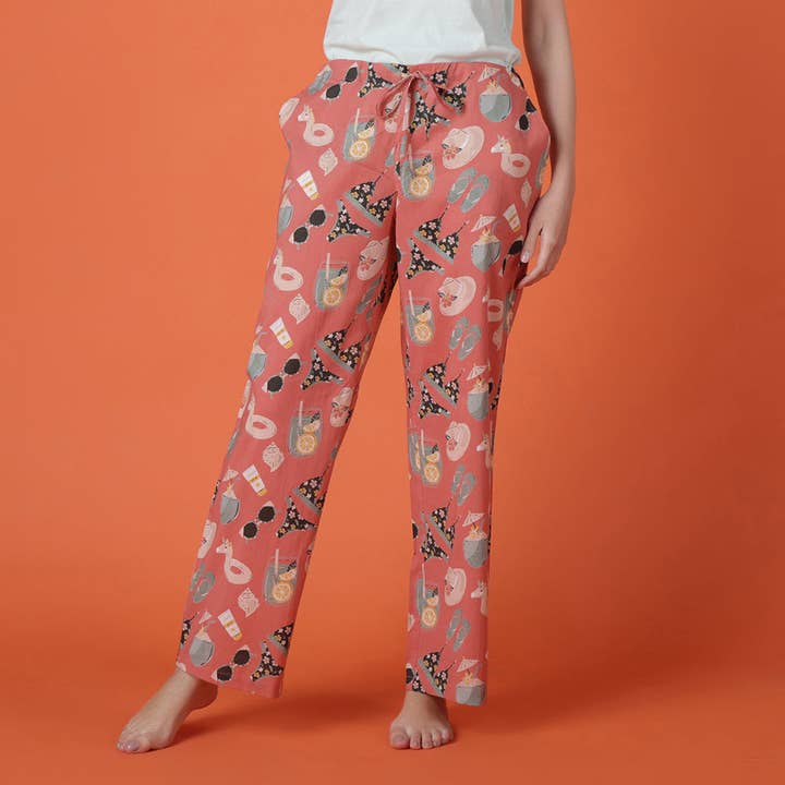 Pantalón Beach Day en bolsa para venta al por mayor de Mahogany