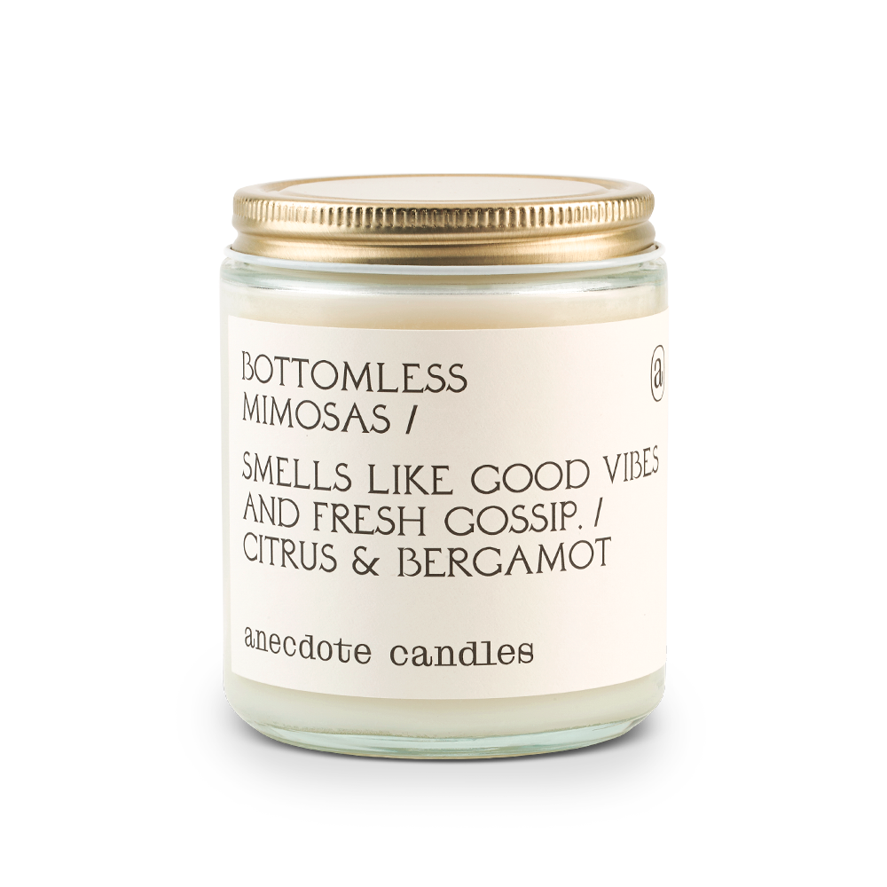 Anecdote Candles – Engroshandel Glaslys – Bottomless Mimosas (citrus og bergamot) stearinlys3