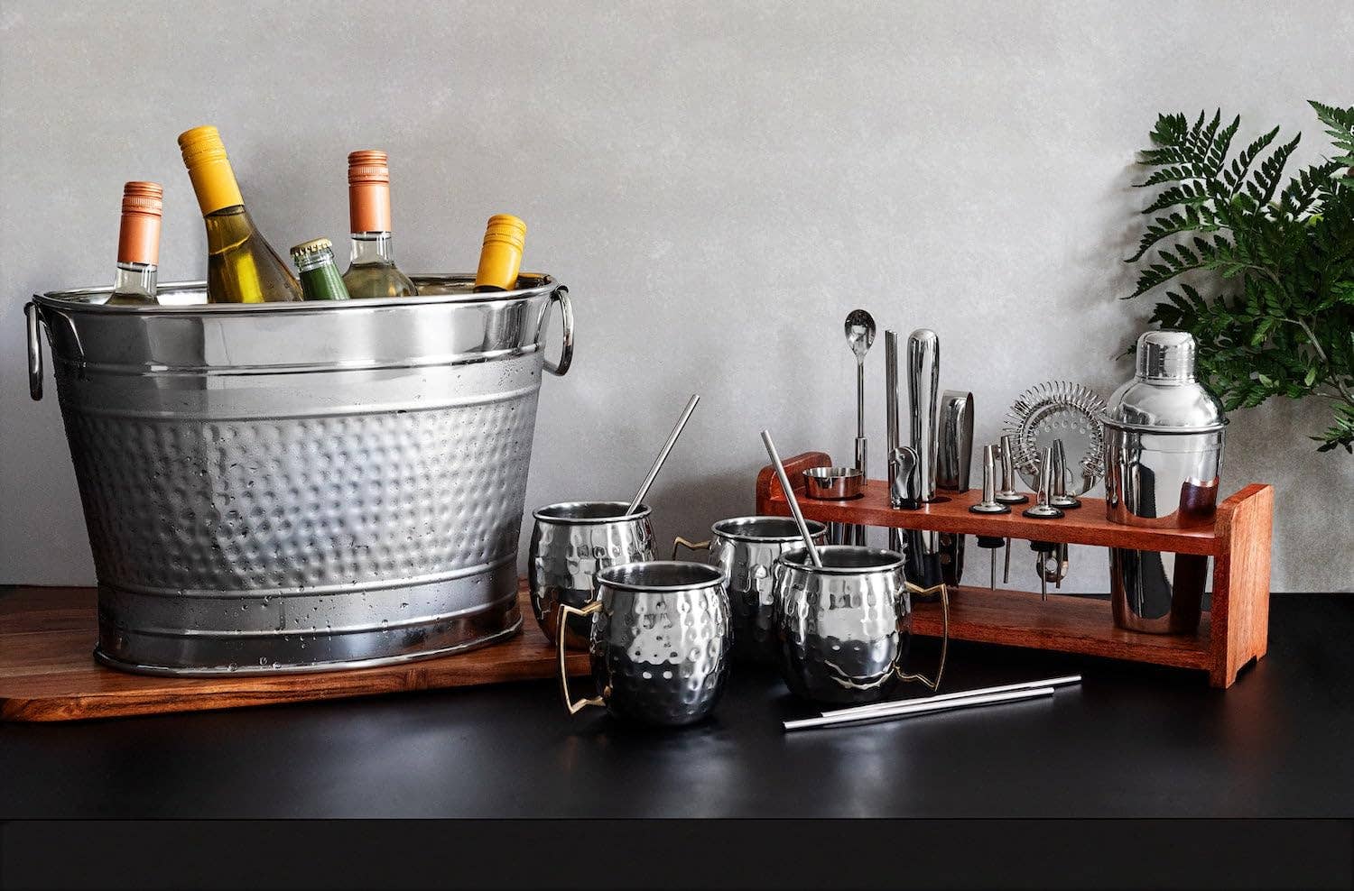 Sol Living - Wholesale Bar Tool - Insulated Beverage Tub for Parties Ice Bucket - 4.9 Gallons5