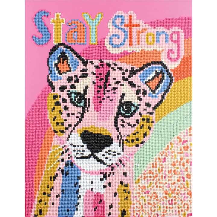 Kit de pintura de diamante Stay Strong por atacado de Camelot