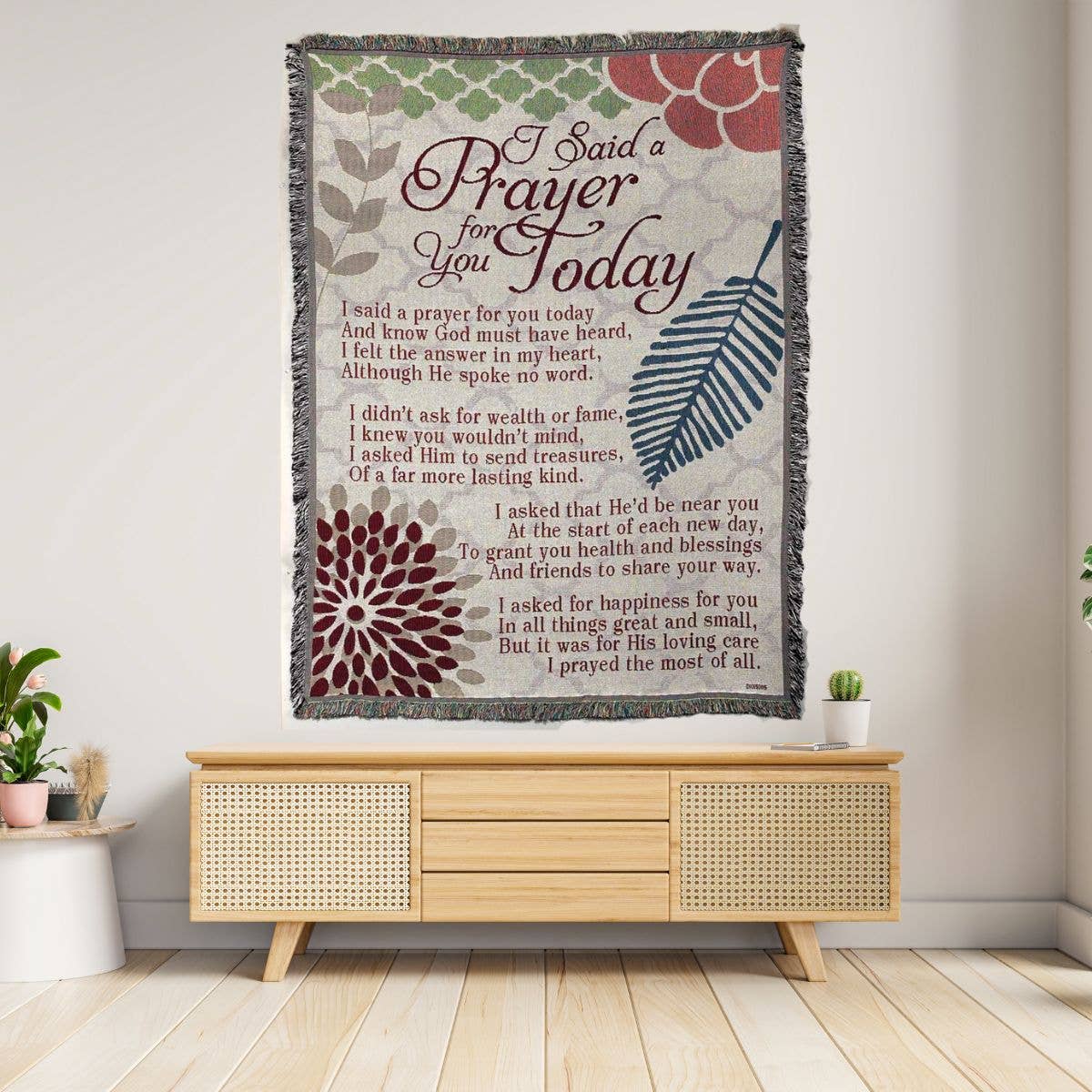 Dicksons – wholesale Throw blanket – THROW I SAID A PRAYER FOR YOU TODAY1