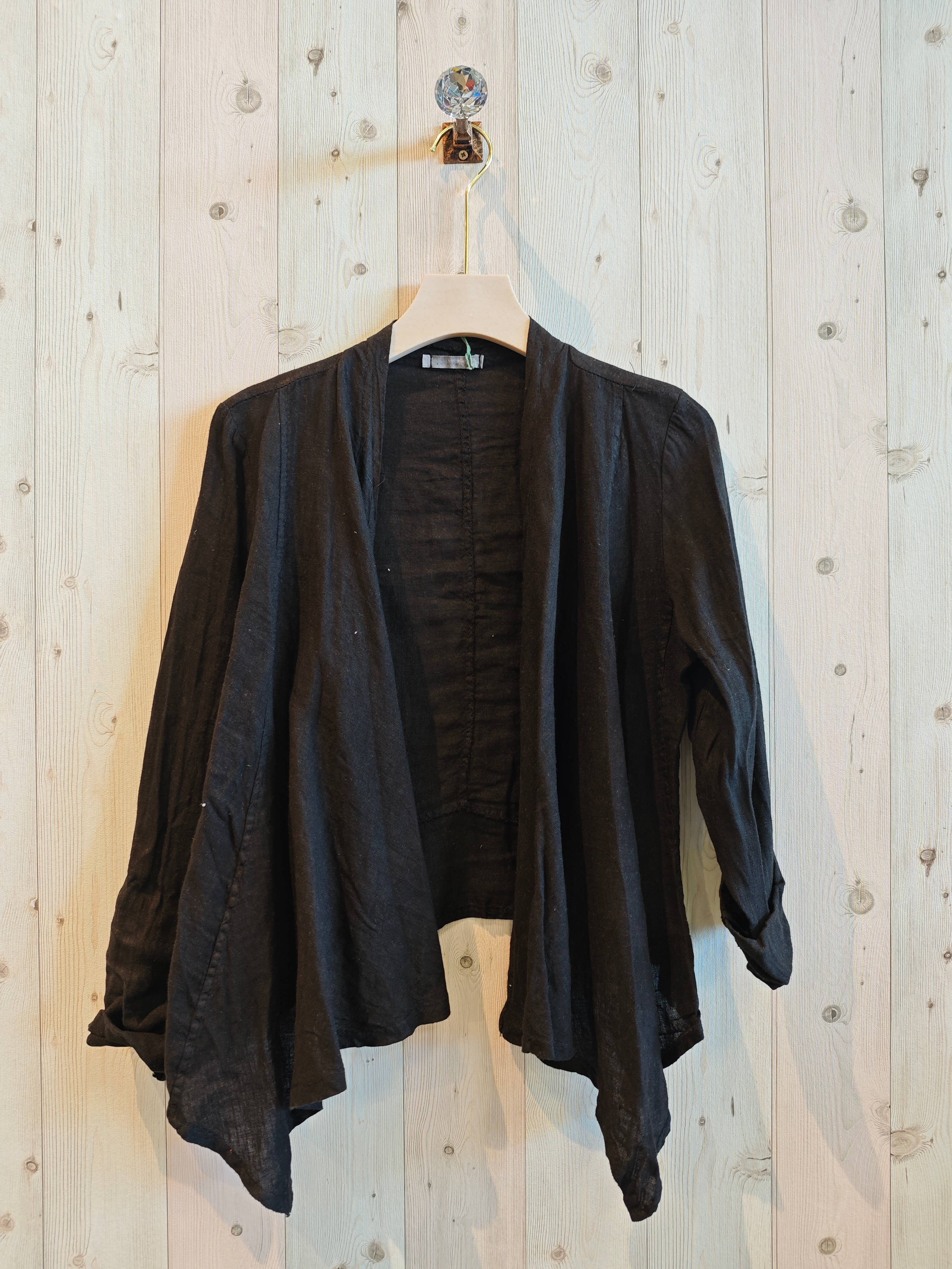 Linen & More - Wholesale Jacket - Women's - REF 192 SHORT CARDIGAN 100% LINEN9