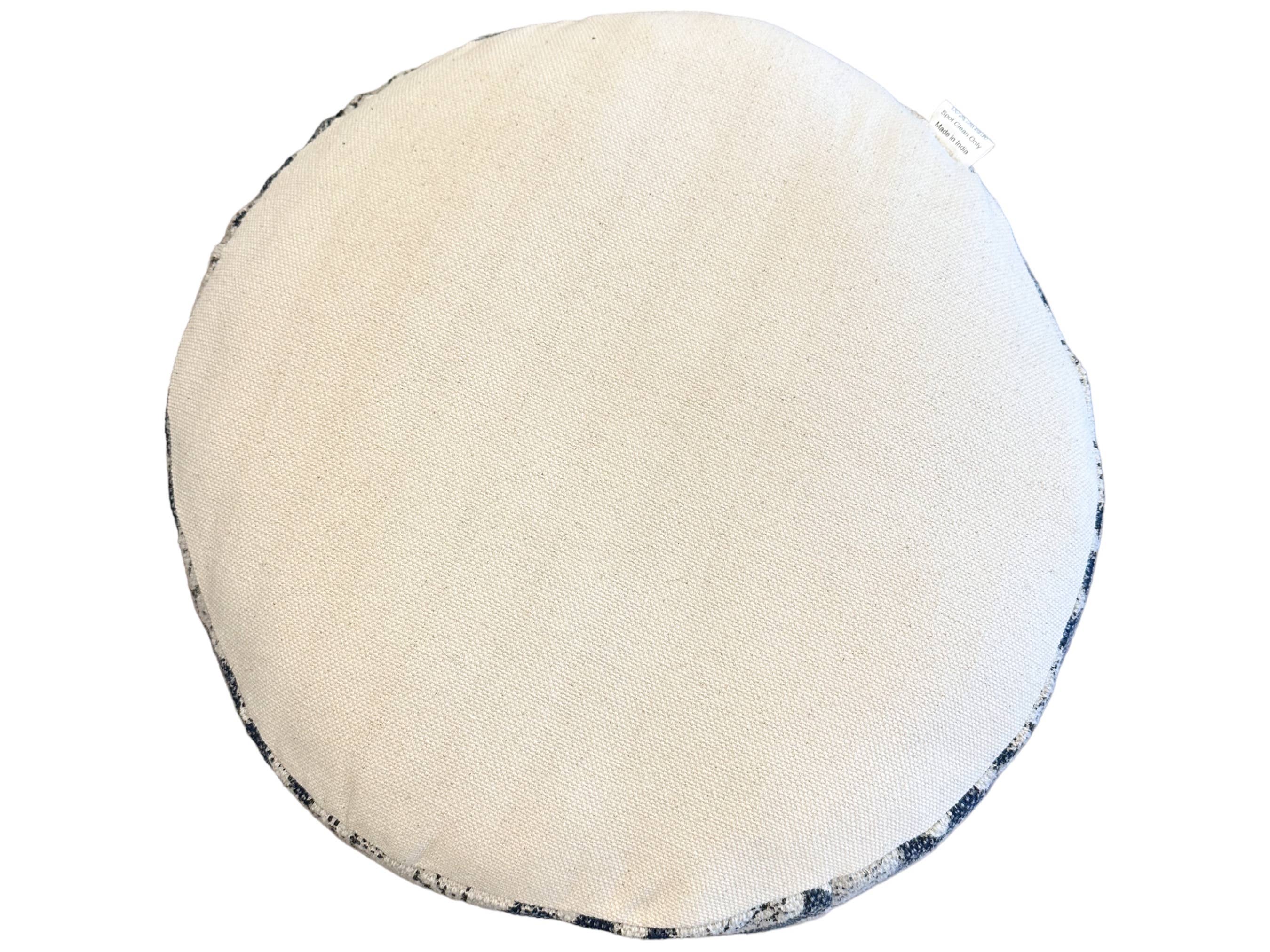 Asia West - Wholesale Pouf - Round Pouf/Ottoman/Stool-Cotton Canvas16