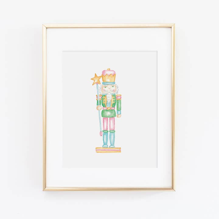 Land of Sweets Nutcracker Art Print for wholesale by Pearly Gates Designs