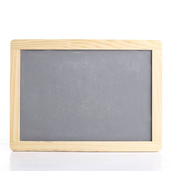 Factory Direct Craft - Wholesale Plant Pot - 7" x 10" Wood Frame Synthetic Chalkboard Sign1