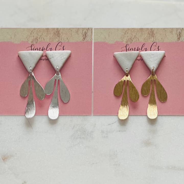 Tinsley - Polymer Clay Earrings for wholesale by Simply C's