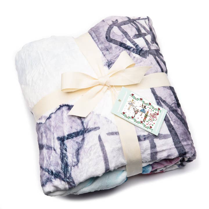 Over the Moon Gift - Wholesale Bedding Blanket - Kids & Baby - Nutcracker Minky Blanket3