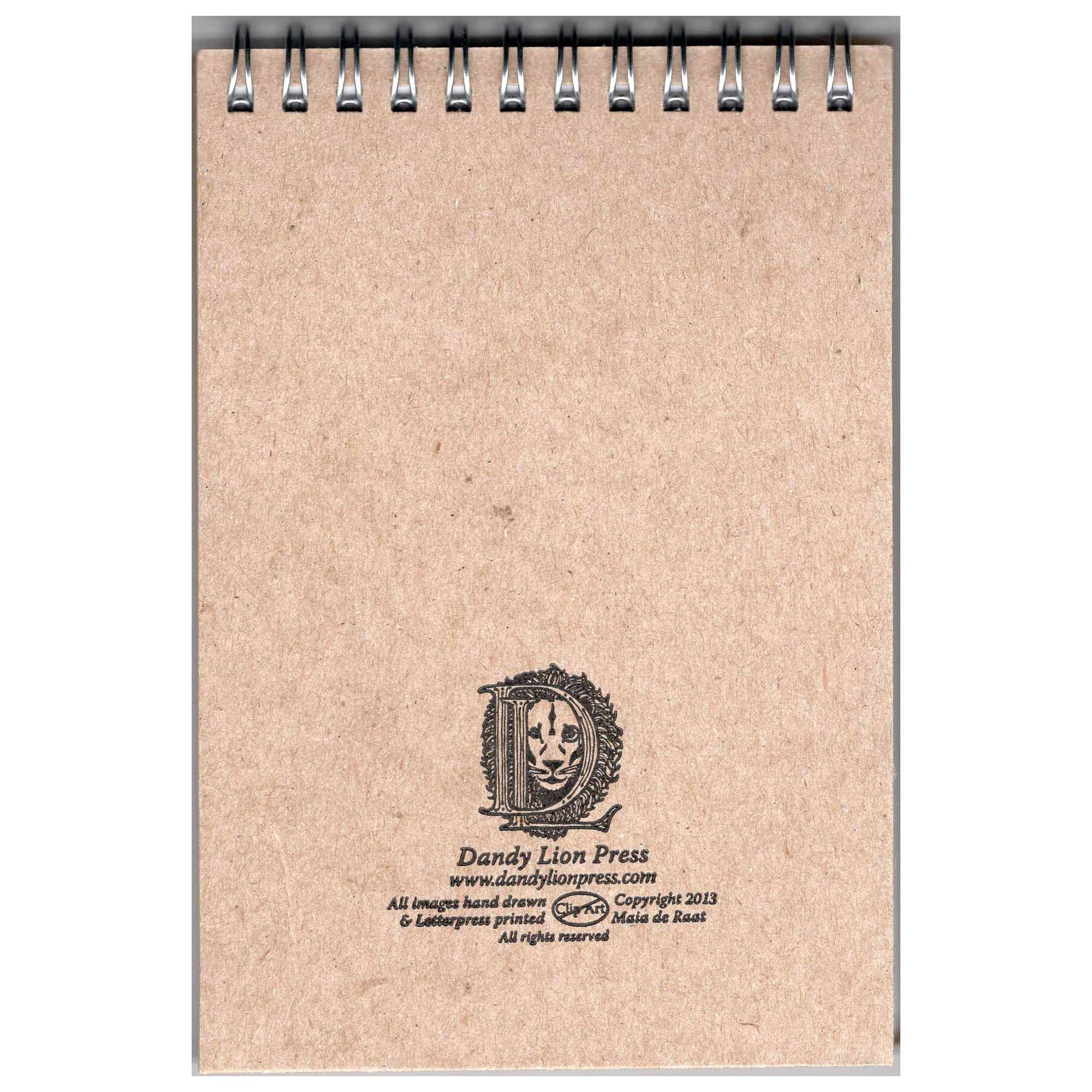 Dandy Lion Press - Wholesale Notebook - Capybara Notebook1